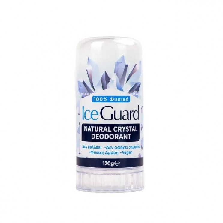 Optima Ice Guard Natural Crystal Deodorant Twist Up 120gr |  Αποσμητικός Κρύσταλλος ΦΡΟΝΤΙΔΑ ΓΙΑ ΤΟ ΣΩΜΑ