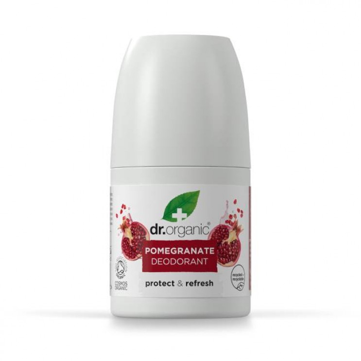 Dr. Organic  Pomegranate Deodorant Αποσμητικό Με Βιολογικό Ρόδι, 50ml ΦΡΟΝΤΙΔΑ ΓΙΑ ΤΟ ΣΩΜΑ