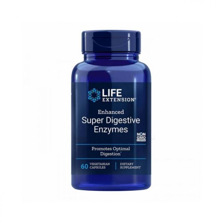 Life Extension Enhanced Super Digestive Enzymes, 60caps | Συμπλήρωμα Διατροφής για την Υγεία του Πεπτικού Συστήματος ΔΗΜΟΦΙΛΕΣΤΕΡΑ