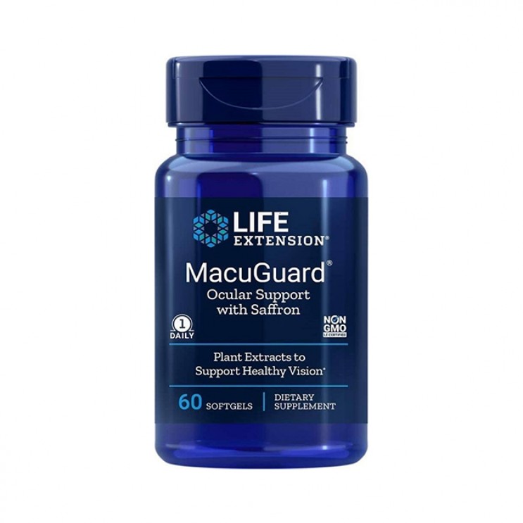 Life Extension MacuGuard Ocular Support, 60softgels | Συμπλήρωμα Διατροφής για την Υγεία των Ματιών ΦΑΡΜΑΚΕΙΟ