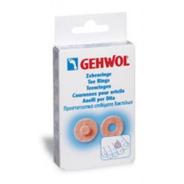 Gehwol Toe Ring Round 9τμχ | Στρογγυλοί Προστατευτικοί Δακτύλιοι