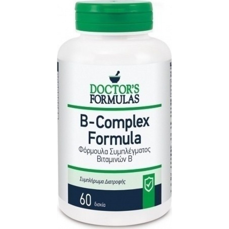 Doctor's Formulas Vitamin B Compex , 60veg.caps | Φόρμουλα Συμπλέγματος Βιταμινών B