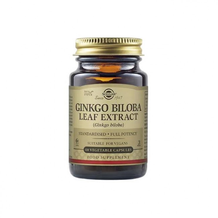 Solgar Ginkgo Biloba Leaf Extract 60veg.caps |  Συμπλήρωμα Διατροφής για Τόνωση & Ενίσχυση Μνήμης  ΦΥΤΙΚΑ & ΒΟΤΑΝΑ