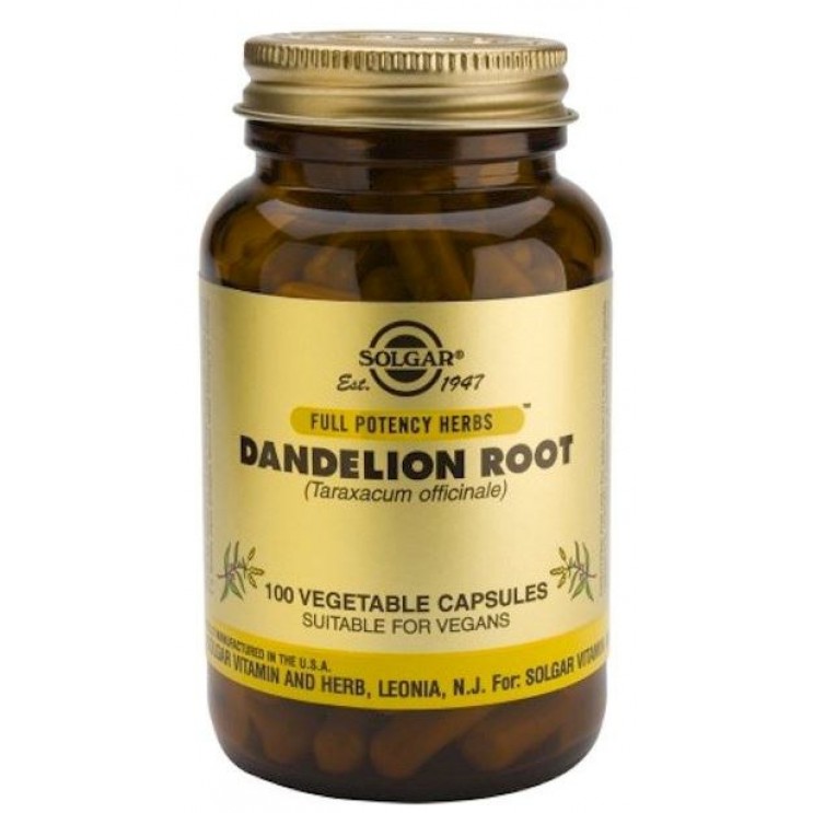 Solgar Dandelion Root 100veg.caps | Συμπλήρωμα Διατροφής με Πικραλίδα 