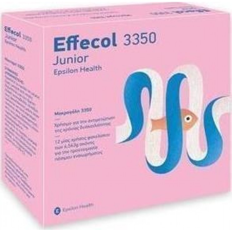 Epsilon Health Effecol Junior 3350 12 φακελίσκοι | Για τη Αντιμετώπιση της Δυσκοιλιότητας