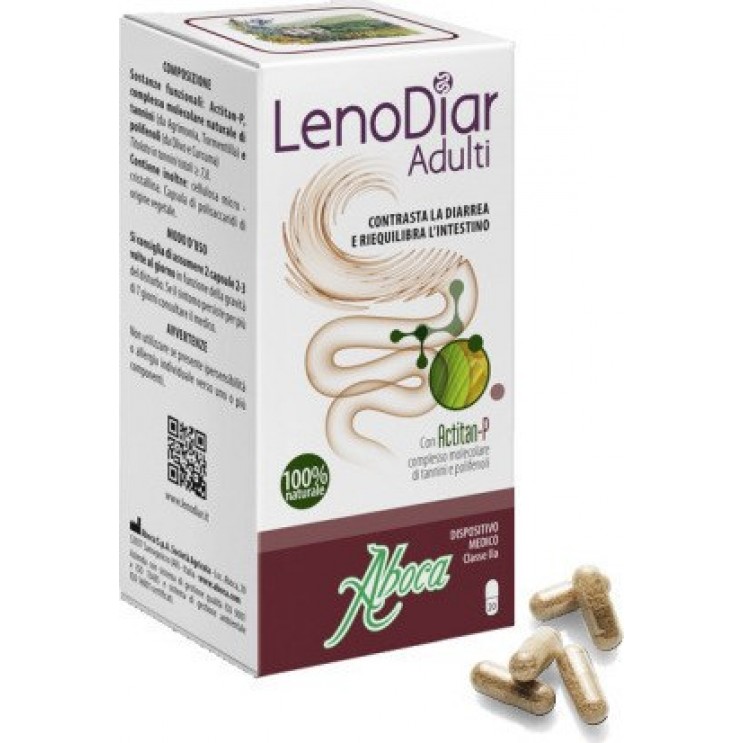 Aboca Lenodiar Adult 20caps | Για Την Αντιμετώπιση Της Διάρροιας ΦΑΡΜΑΚΕΙΟ