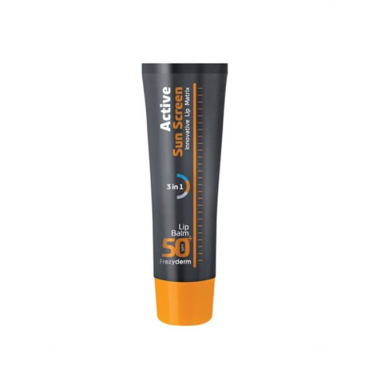 Frezyderm Active Sun Screen Lip Balm SPF50 15ml | Ενεργή Αντιηλιακή Προστασία Για Χείλη ΦΡΟΝΤΙΔΑ ΠΡΟΣΩΠΟΥ