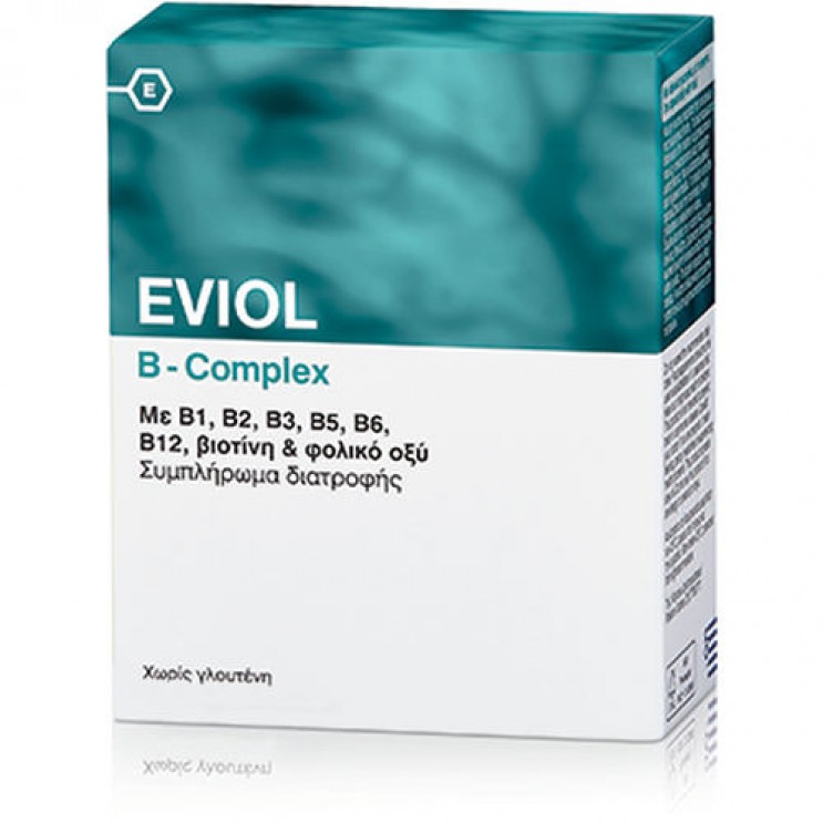 Eviol B Complex 60 tabs | Σύμπλεγμα Βιταμινών Β ΒΙΤΑΜΙΝΕΣ