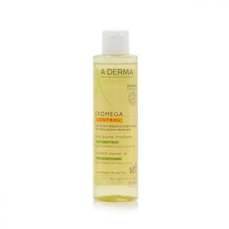 A-Derma Exomega Control Huile Lavante Emolliente 200ml | Έλαιο Καθαρισμού για Ξηρό Δέρμα με Τάση Ατοπικού Εκζέματος ΦΡΟΝΤΙΔΑ ΠΡΟΣΩΠΟΥ