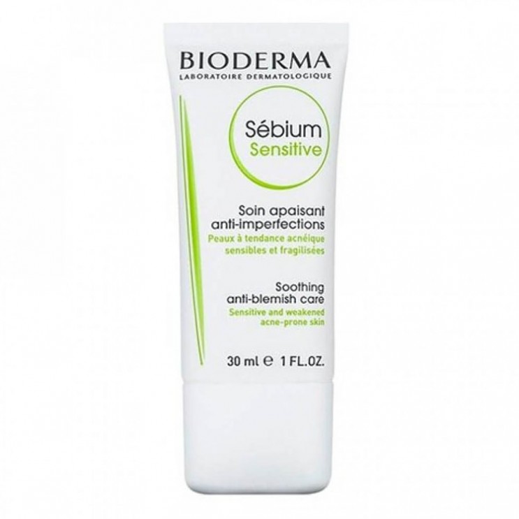 Bioderma Sebium Sensitive 30ml | Κρέμα για  Ακμή, Εύθραυστη & Ευαίσθητη Επιδερμίδα ΦΡΟΝΤΙΔΑ ΠΡΟΣΩΠΟΥ