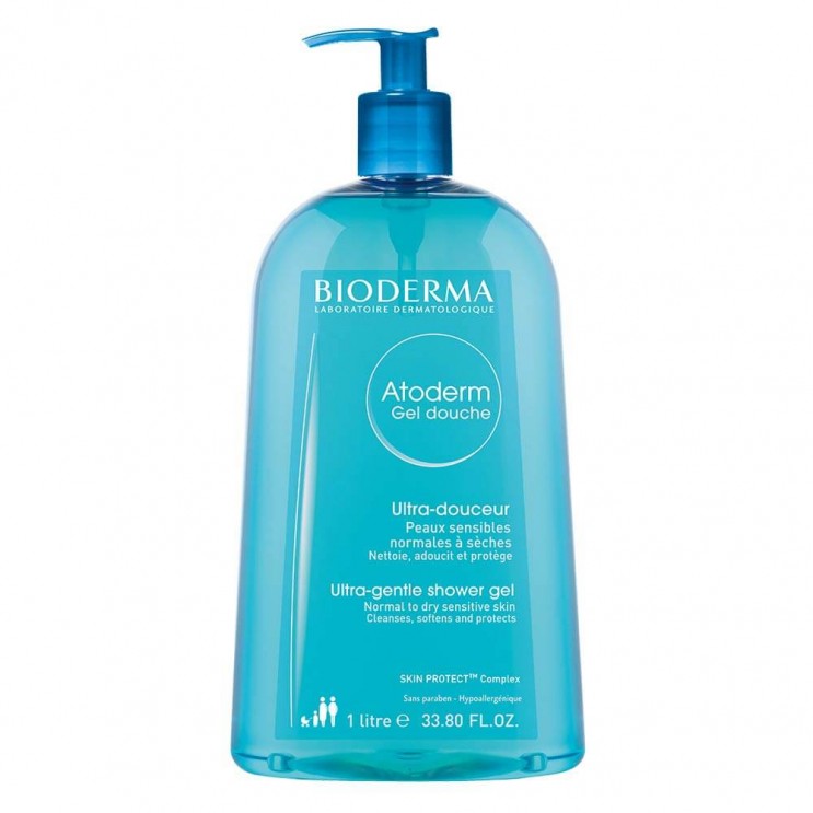 Bioderma Atoderm Gel Douche 1lt | Αφρόλουτρο για Ξηρό Δέρμα ΦΡΟΝΤΙΔΑ ΠΡΟΣΩΠΟΥ