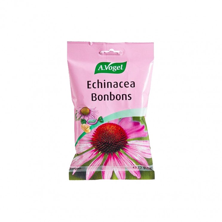 A.Vogel Echinacea Bonbons 75gr | Καραμέλες για Πονόλαιμο και Ανοσοποιητικό με Εχινάκια ΦΥΤΙΚΑ & ΒΟΤΑΝΑ