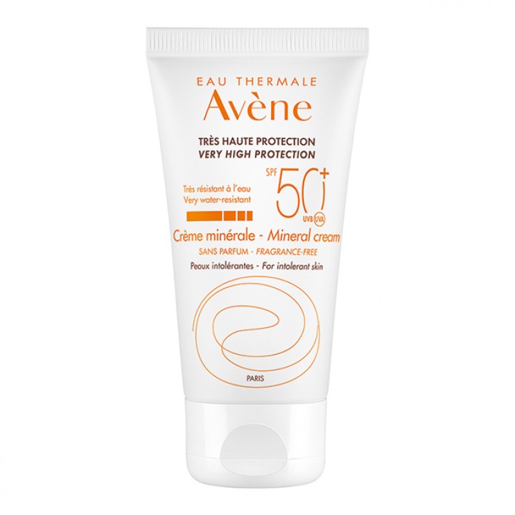 Avene Mineral Creme SPF50+ 50ml | Αντιηλιακή Κρέμα Προσώπου  ΦΡΟΝΤΙΔΑ ΠΡΟΣΩΠΟΥ