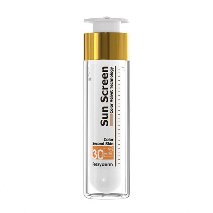 Frezyderm Sun Screen Velvet Face Color SPF30 50ml | Αντιηλιακή Κρέμα Προσώπου Με Χρώμα ΦΡΟΝΤΙΔΑ ΠΡΟΣΩΠΟΥ
