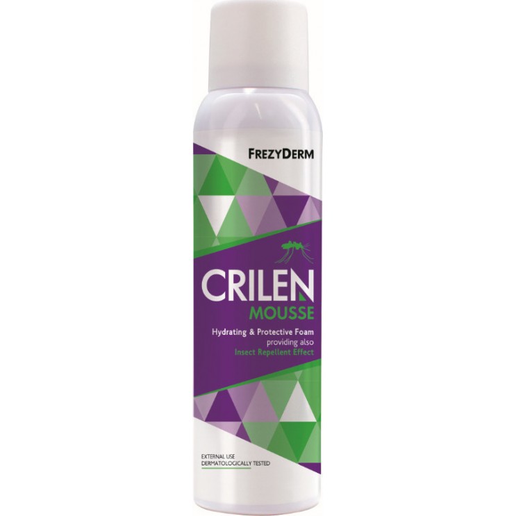 Frezyderm Crilen Mousse Hydrating & Protective Foam 150ml | Ενυδατικός Προστατευτικός Αφρός Για Τσιμπήματα ΦΡΟΝΤΙΔΑ ΓΙΑ ΤΟ ΣΩΜΑ