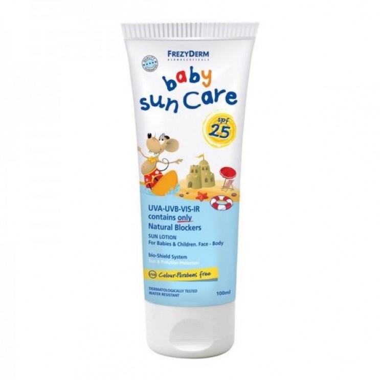 Frezyderm Baby Sun Care SPF25 100ml |Αντιηλιακό Γαλάκτωμα για Βρέφη  ΦΡΟΝΤΙΔΑ ΜΩΡΟΥ