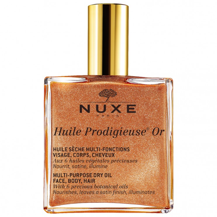 Nuxe Huile Prodigieuse Or Multi-purpose Dry Oil 100ml | Πολυχρηστικό Ιριδίζον Ξηρό Λάδι για Πρόσωπο Σώμα Μαλλιά ΠΡΟΣΩΠΟΥ