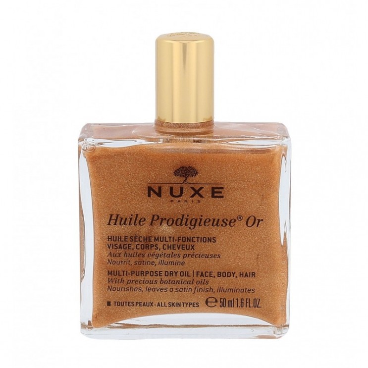 Nuxe Huile Prodigieuse Or Multi-purpose Dry Oil 50ml | Πολυχρηστικό Ιριδίζον Ξηρό Λάδι Για Πρόσωπο Σώμα Μαλλιά ΦΡΟΝΤΙΔΑ ΠΡΟΣΩΠΟΥ