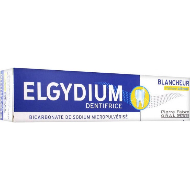 Elgydium Toothpaste Whitening Cool Lemon 75 ml | Οδοντόπαστα για Λευκό Χαμόγελο 