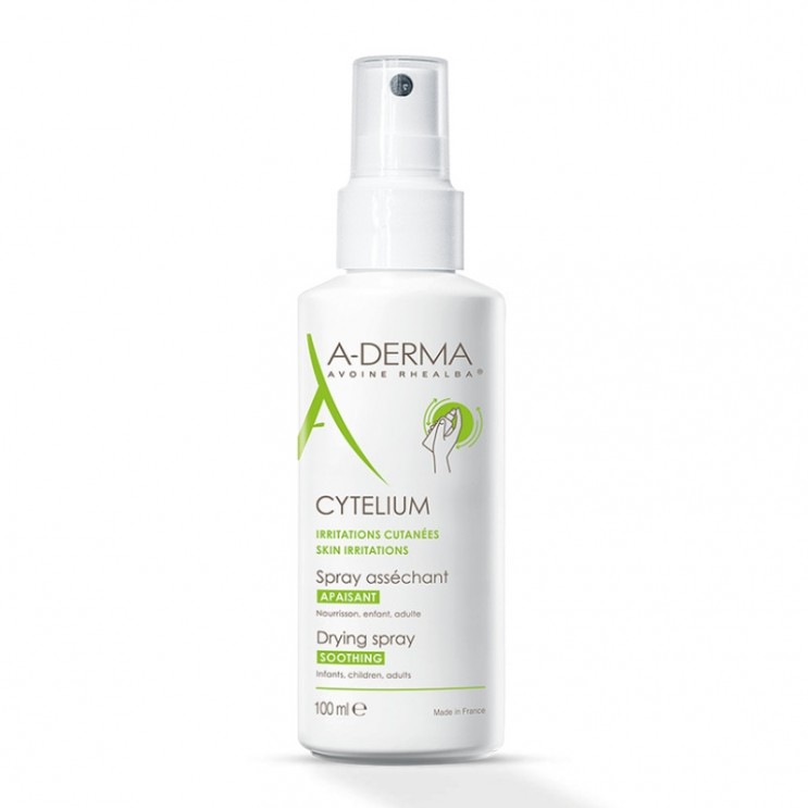 A-Derma Cytelium Spray Assechant 100ml | Καταπραϋντικό Σπρέι κατά της Ερυθρότητας του Ερεθισμένου Δέρματος