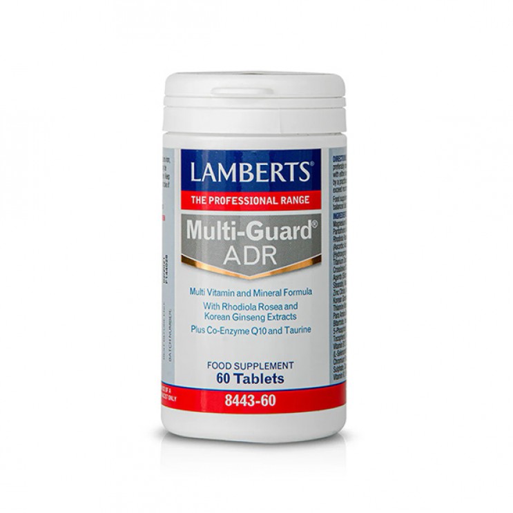 Lamberts Multi Guard ADR 60tabs | Πολυφόρμουλα Ενέργειας ΒΙΤΑΜΙΝΕΣ