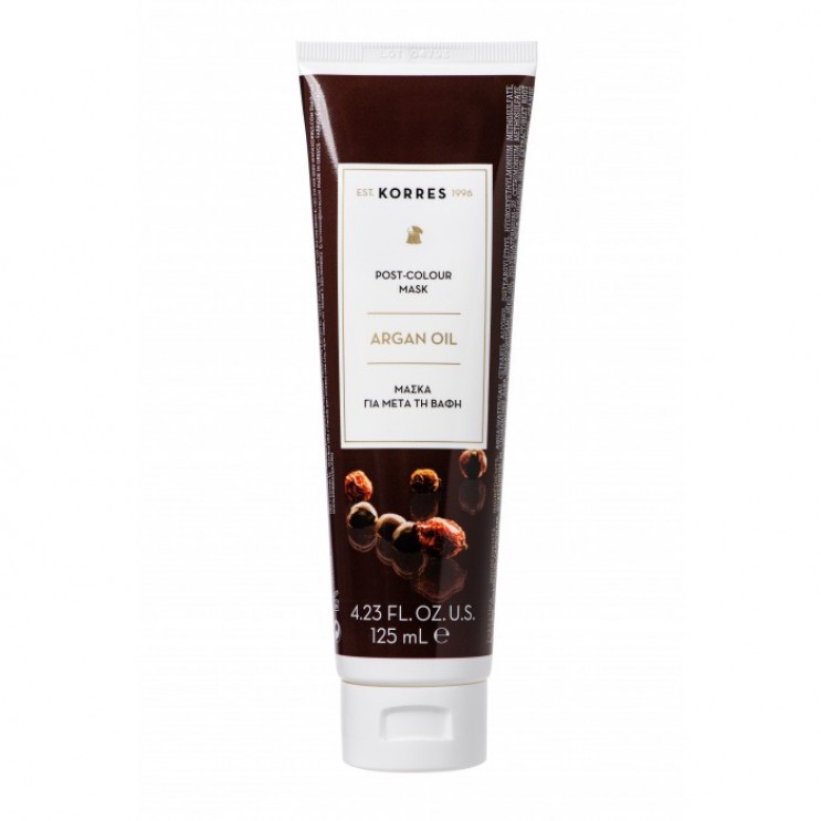 Korres Argan Oil Post-Colour Mask 125ml |Μάσκα Μαλλιών για Μετά την Βαφή ΦΡΟΝΤΙΔΑ ΜΑΛΛΙΩΝ