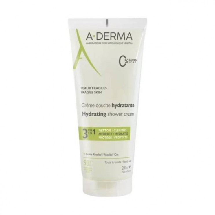 A-Derma Creme Douche Hydratante 200ml | Καταπραϋντικό Τζελ Καθαρισμού για Πρόσωπο, Σώμα και Μαλλιά χωρίς Σαπούνι ΦΡΟΝΤΙΔΑ ΠΡΟΣΩΠΟΥ