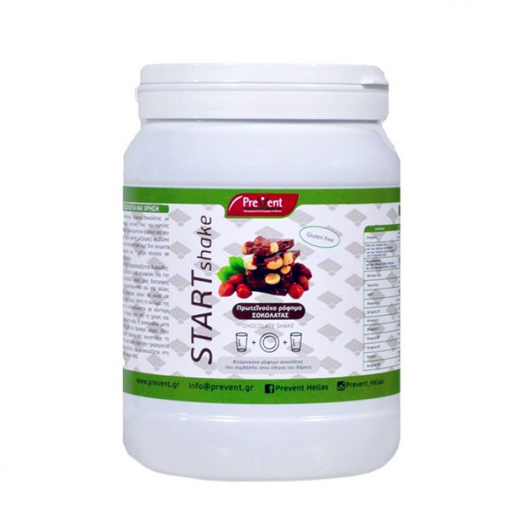 Prevent Start Shake Chocolate 430gr |  Υποκατάστατο Γεύματος για τον Έλεγχο του Σωματικού Βάρους με Γεύση Σοκολάτας  ΑΔΥΝΑΤΙΣΜΑ