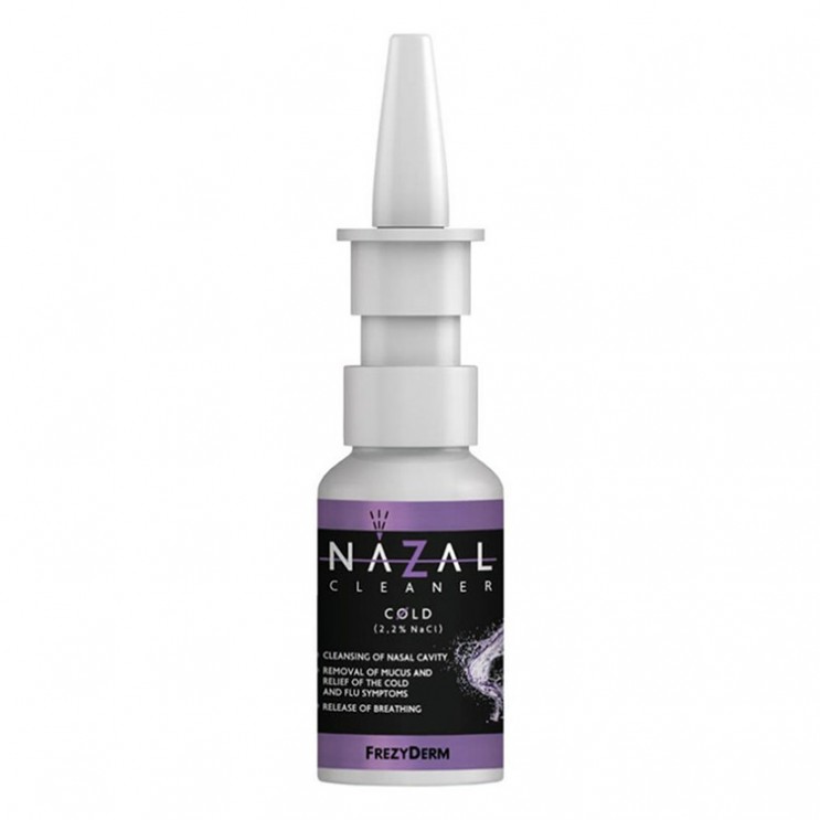 Frezyderm Nazal Cleaner Cold 30ml | Ρινικό Σπρέι Χωρίς Κορτιζόνη Μπουκωμα-Καταρροη