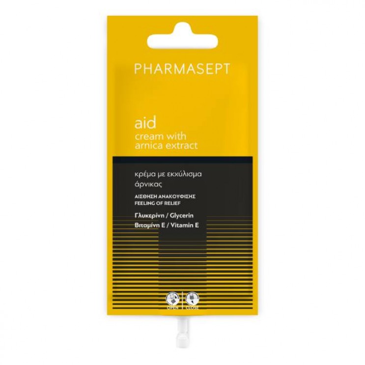 Pharmasept Aid Cream with Arnica Extract 15ml | Κρέμα με τις Ευεργετικές Ιδιότητες της Άρνικας ΦΑΡΜΑΚΕΙΟ