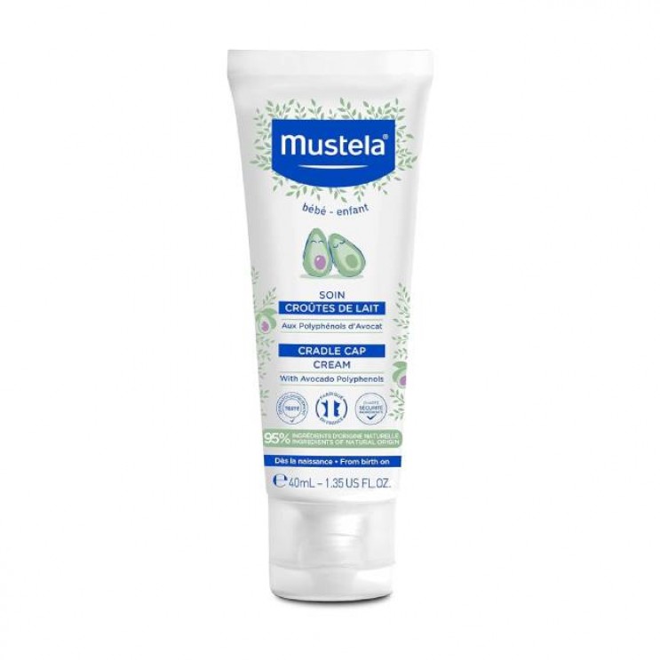 Mustela Cradle Cap Cream 40ml | Καταπραϋντική Κρέμα για τη Νινίδα ΦΡΟΝΤΙΔΑ ΜΩΡΟΥ