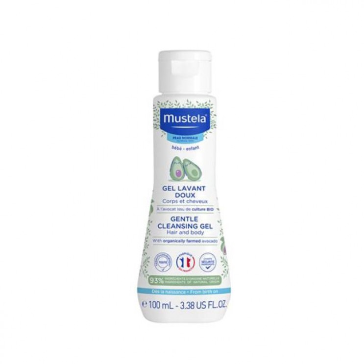 Mustela Gentle Cleansing Gel 100ml |Απαλό Αφροντούς για Σώμα και Μαλλιά ΦΡΟΝΤΙΔΑ ΜΩΡΟΥ