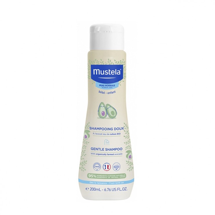 Mustela Gentle Shampoo 200ml | Βρεφικό-Παιδικό Σαμπουάν ΦΡΟΝΤΙΔΑ ΜΩΡΟΥ