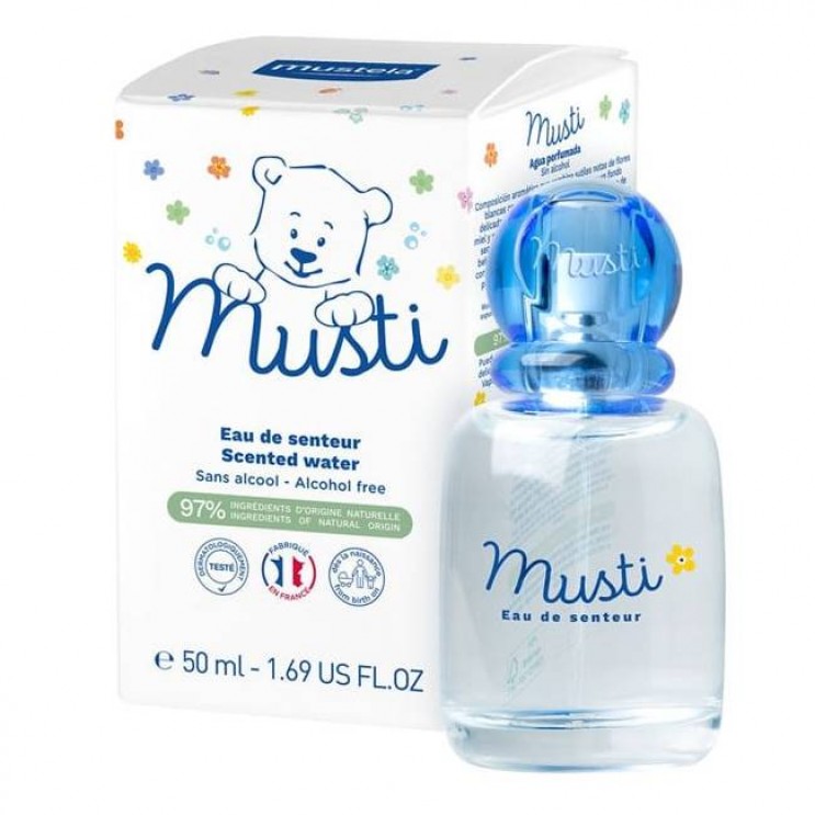 Mustela Musti Eau De Soin Delicate Fragrance 50ml | Κολώνια για Βρέφη και Παιδιά ΦΡΟΝΤΙΔΑ ΜΩΡΟΥ
