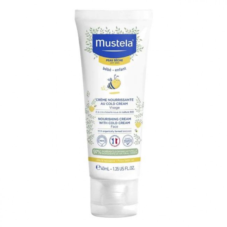 Mustela Nourishing Cream with Cold Cream 40ml | Θρεπτική Κρέμα για το Βρεφικό Πρόσωπο ΦΡΟΝΤΙΔΑ ΜΩΡΟΥ