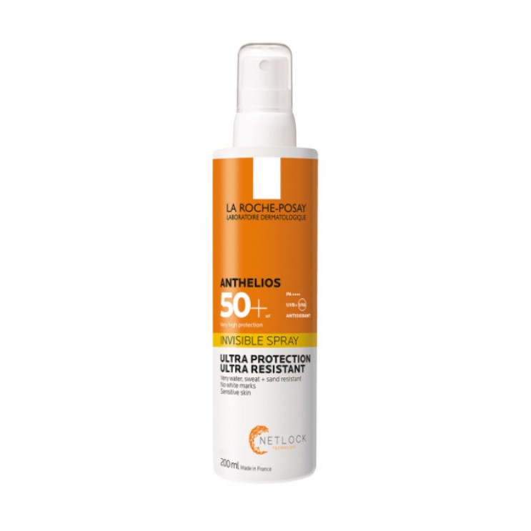 La Roche Posay Anthelios Invisible Spray SPF50 200ml | Αντηλιακό Σπρέι Σώματος ΦΡΟΝΤΙΔΑ ΓΙΑ ΤΟ ΣΩΜΑ