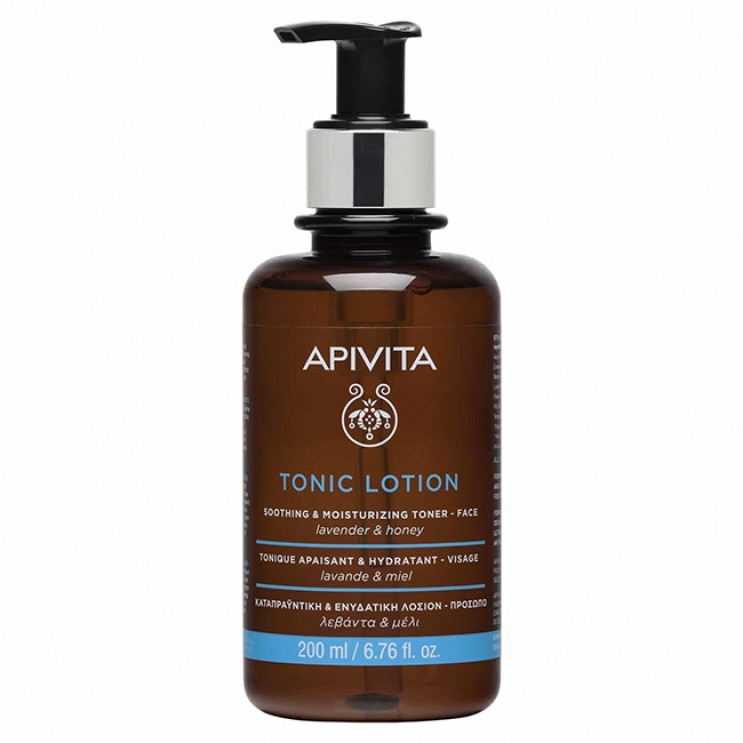 Apivita Tonic Lotion Soothing & Moisturizing 200ml | Καταπραϋντική & Ενυδατική Λοσιόν για το Πρόσωπο ΦΡΟΝΤΙΔΑ ΠΡΟΣΩΠΟΥ