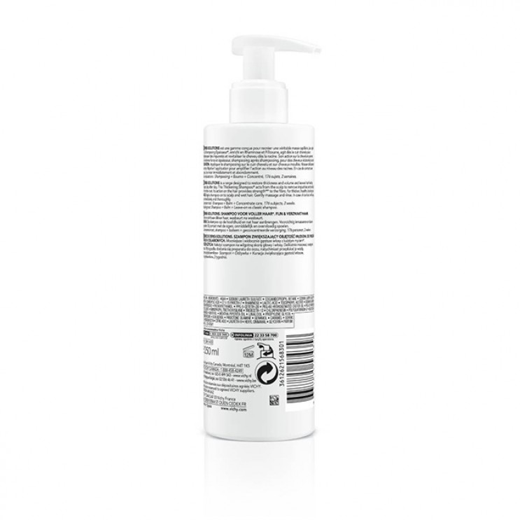 Vichy Dercos Densi-Solutions Thickening Shampoo 400ml | Σαμπουάν Πύκνωσης για Αδύναμα, Λεπτά Μαλλιά ΦΡΟΝΤΙΔΑ ΜΑΛΛΙΩΝ