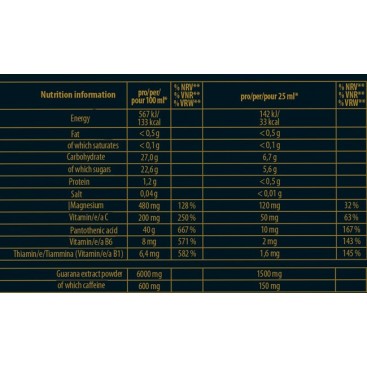 Inkospor Guarana 20 amps (Άμεση τόνωση & Ενέργεια)