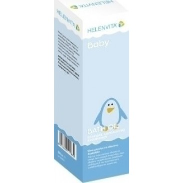 Helenvita Baby Bath Oil Cleanser 200ml | Ελαιώδες Αφρόλουτρο Καθαρισμού 