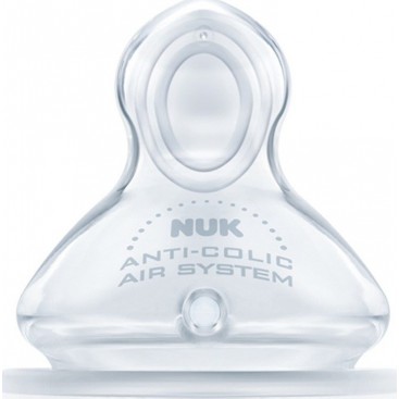 Nuk First Choice+ Θηλή Σιλικόνης Κατά Των Κολικών Μέγεθος 1 Medium 