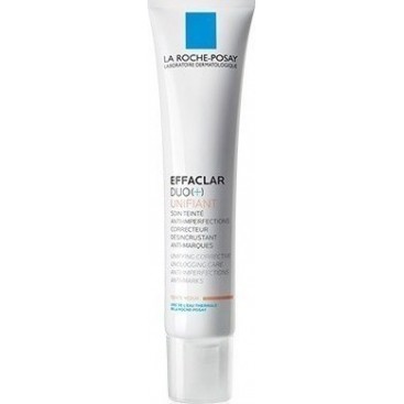 La Roche Posay Effaclar Duo [+] Unifiant Medium 40ml | Επανορθωτική Φροντίδα για Σοβαρές Ατέλειες με Χρώμα, Μεσαία Απόχρωση 
