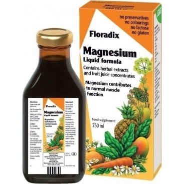 Power Health Salus Floradix Magnesium Liquid Formula, 250ml | Συμπλήρωμα Διατροφής  Μαγνήσιο