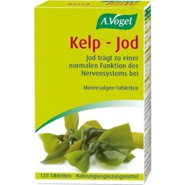 A.Vogel Kelp 120tabs |Ταμπλέτες από θαλάσσια φύκη για την Υποστήριξη του Θυρεοειδούς