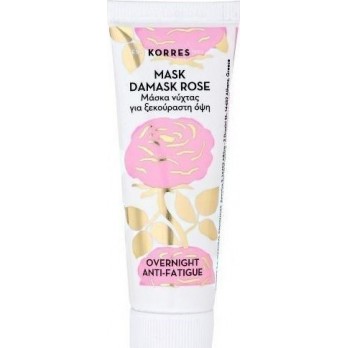 Korres Mask Damask Rose 18ml | Μάσκα Νύχτας Ξεκούραστη Όψη 