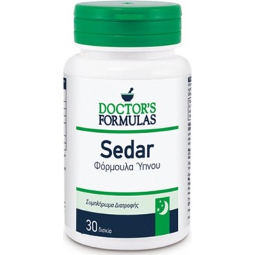 Doctor's Formulas Sedar 30veg.caps | Φόρμουλα Ύπνου 
