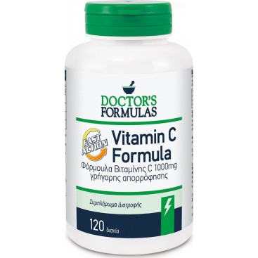 Doctor's Formulas Vitamin C 1000mg 120veg.caps | Φόρμουλα Βιταμίνης C