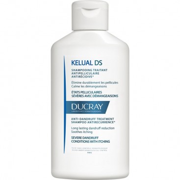 Ducray Kelual Ds Shampoo 100ml | Σαμπουάν Αγωγής για Σοβαρές Απολεπιστικές Καταστάσεις με Κνησμό 