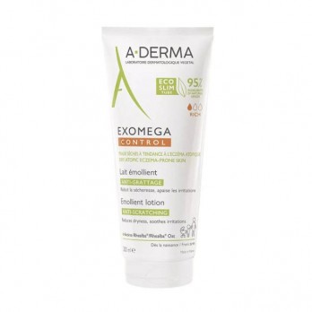 A-Derma Exomega Control Lait Emollient 200ml|Γαλάκτωμα για Ατοπικό και Πολύ Ξηρό Δέρμα
