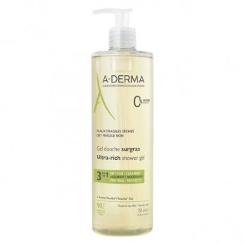 A-Derma Gel Douche Surgras Ultra Rich Shower Gel 750ml | Αφρόλουτρο για Ξηρές Επιδερμίδες
